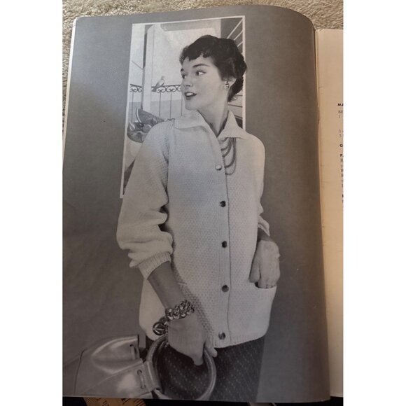 Bernat Knitting Pattern Book Knits By Mirsa Of Italy Book #65 1960s Vintage - Picture 4 of 14